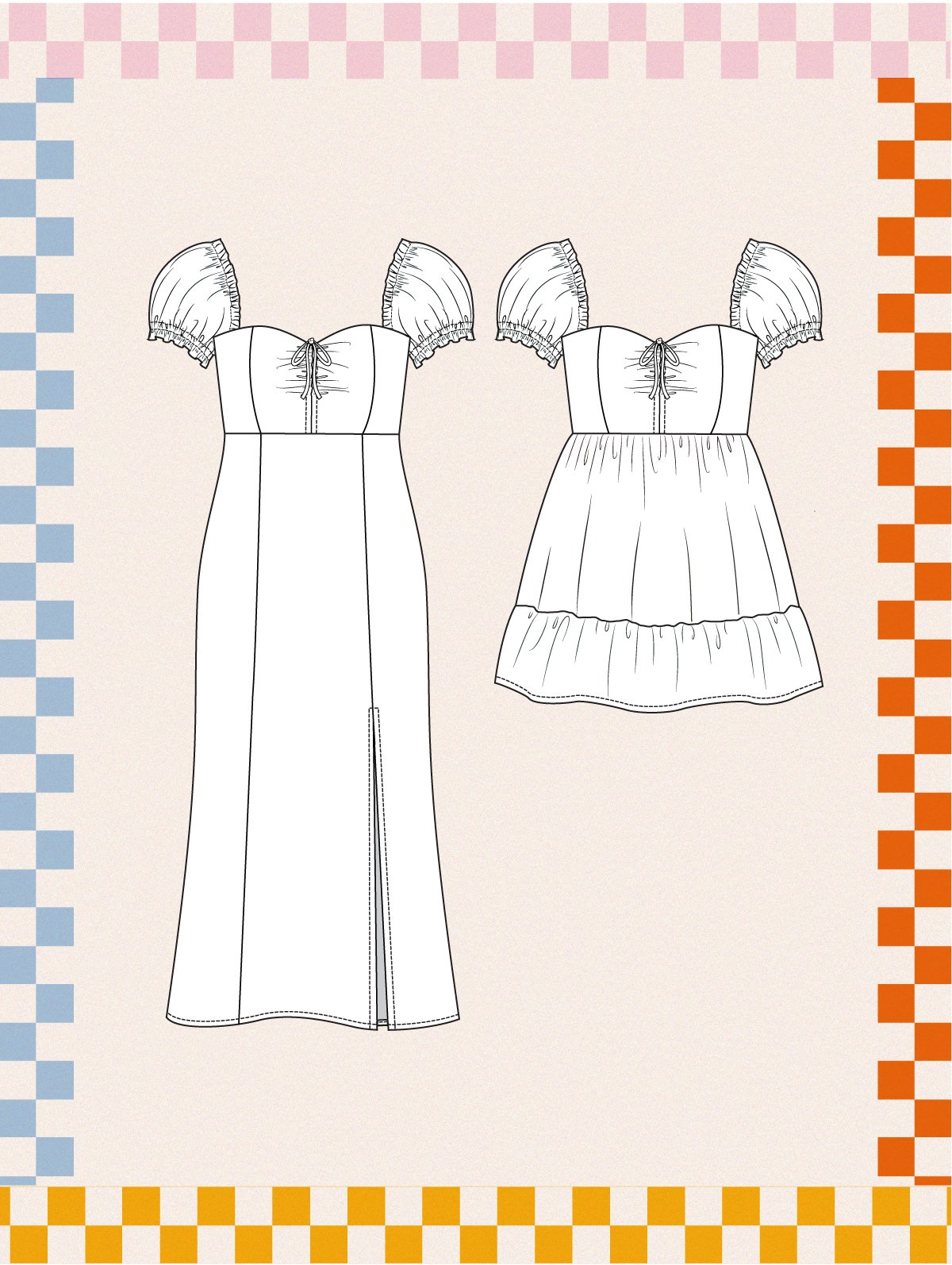 The Heatwave Dress - Les Perlines - PDF Download