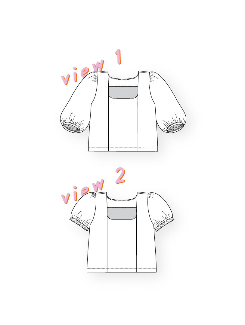 The Waverly Top - Les Perlines - PDF Download