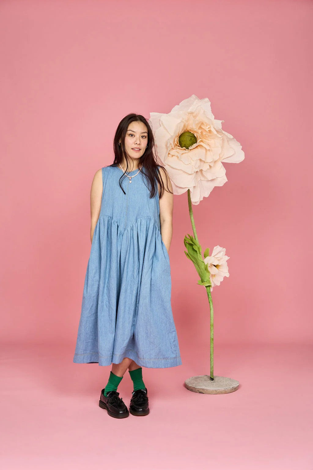 【新品未使用】deres layering petal dress Petal Dress - Soft Bodies Studios - PDF Pattern | Blackbird Fabrics