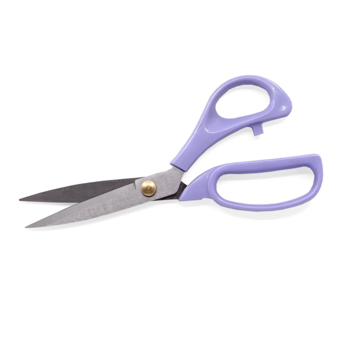 Purple 8.5" Craft Scissors - LDH Scissors | Blackbird Fabrics
