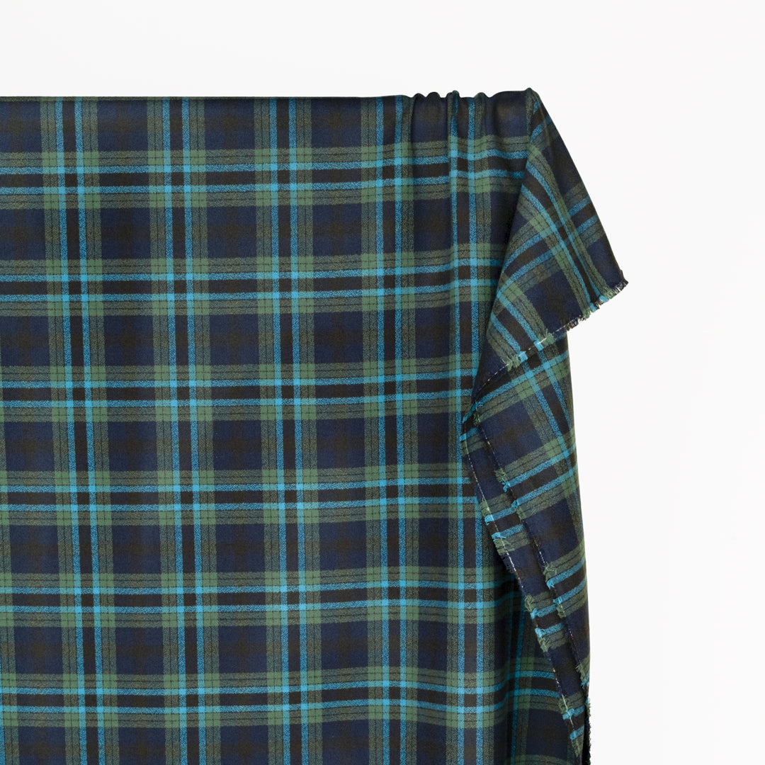 Plaid Cotton Flannel - Dragonfly | Blackbird Fabrics