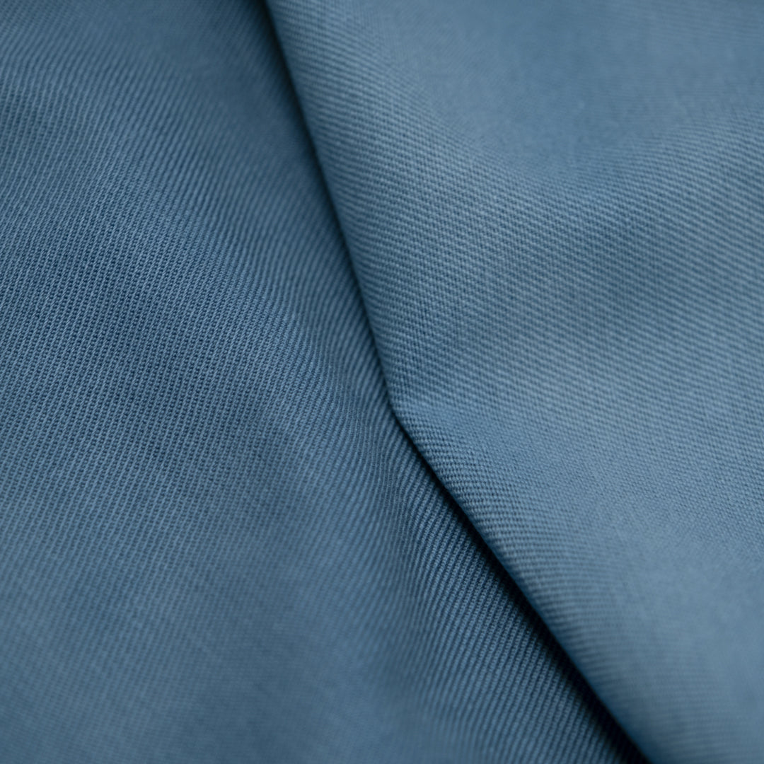 Uptown Cotton Lyocell Twill - Pacific Blue | Blackbird Fabrics