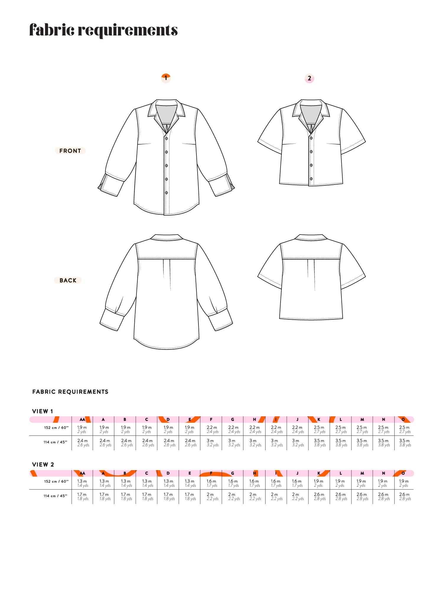 The Weekday Shirt - Les Perlines - PDF Download
