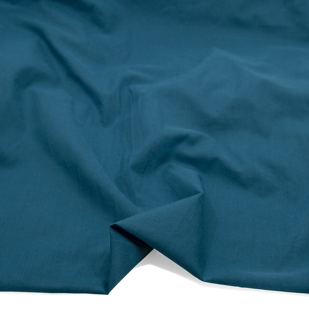 Weightless Cotton Voile - Teal | Blackbird Fabrics
