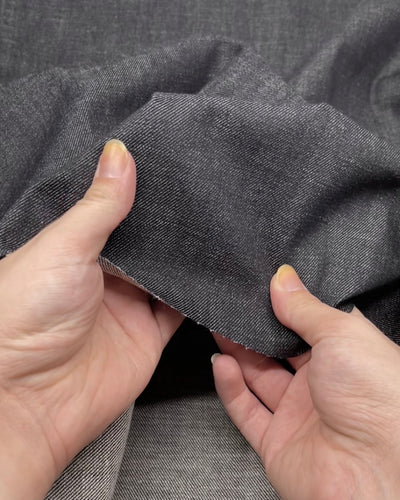 10oz Italian Comfort Stretch Denim - Deep Indigo | Blackbird Fabrics
