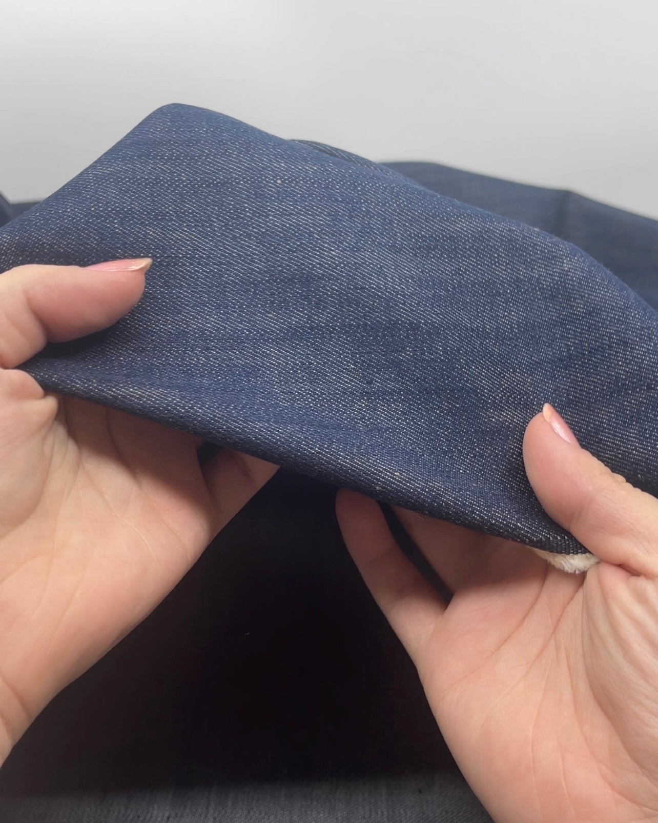 10oz Italian Non-Stretch Denim - Antique Blue | Blackbird Fabrics