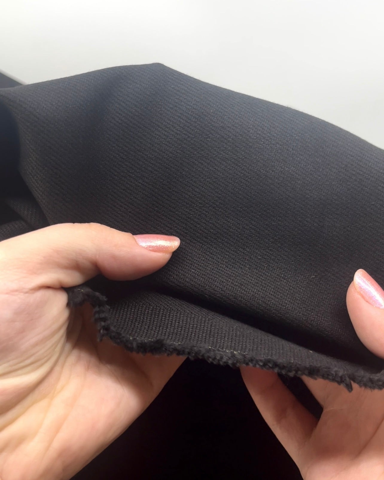 11oz Premium Bull Denim - Black | Blackbird Fabrics