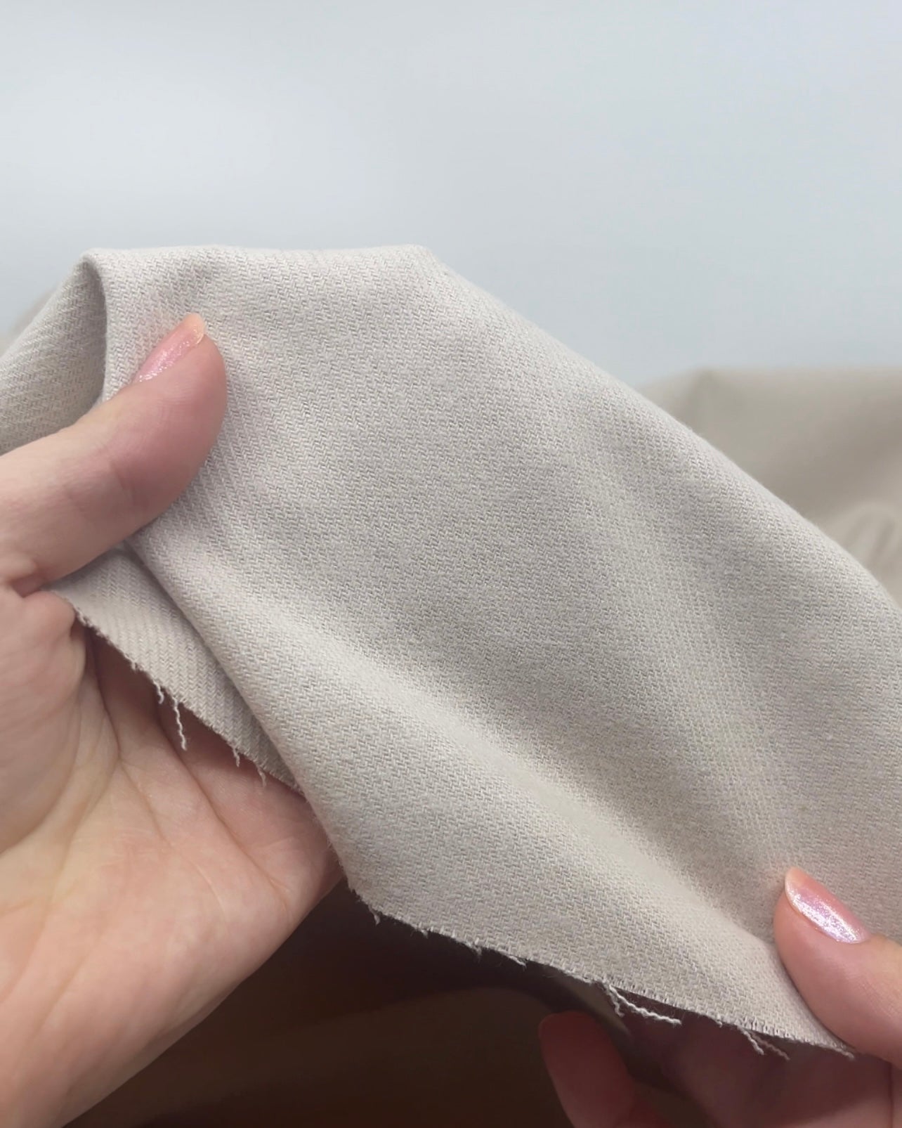 Brushed Organic Cotton Flannel Twill | Blackbird Fabrics