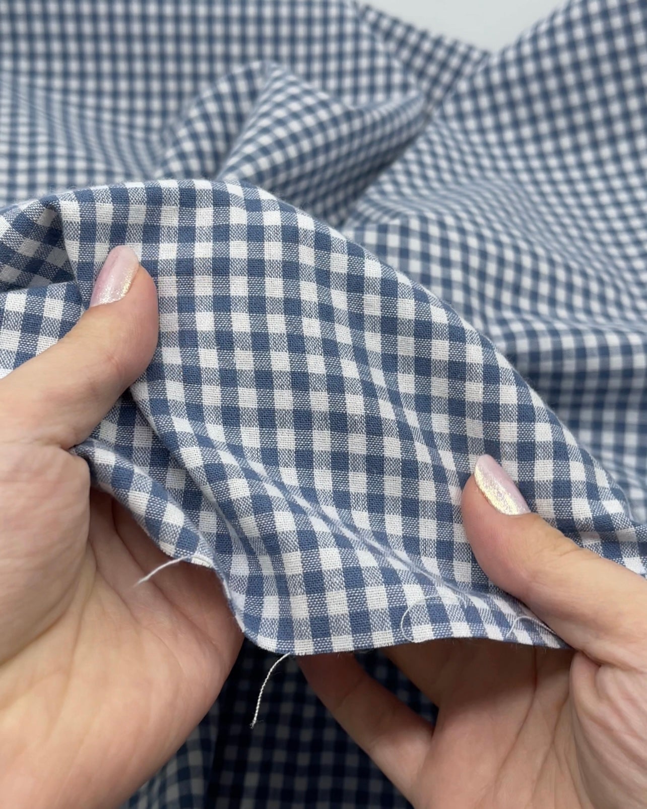 Country Gingham Washed Cotton | Blackbird Fabrics