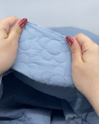 Daisy Quilted Nylon Puffer | Blackbird Fabrics