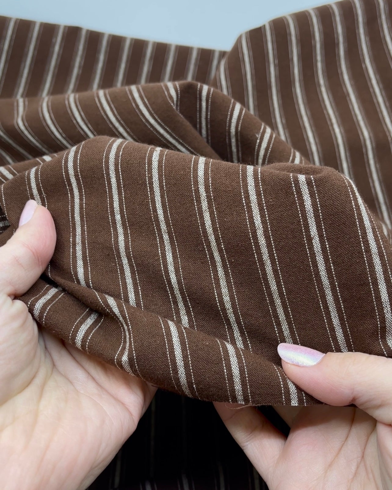 Division Stripe Washed Cotton | Blackbird Fabrics