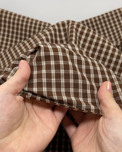 Harvest Plaid Cotton Shirting | Blackbird Fabrics