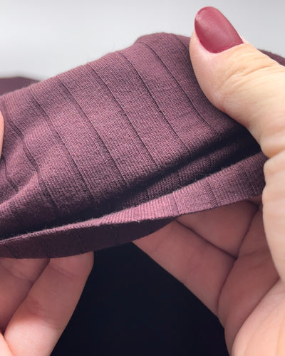 Wide Rib Knit | Blackbird Fabrics