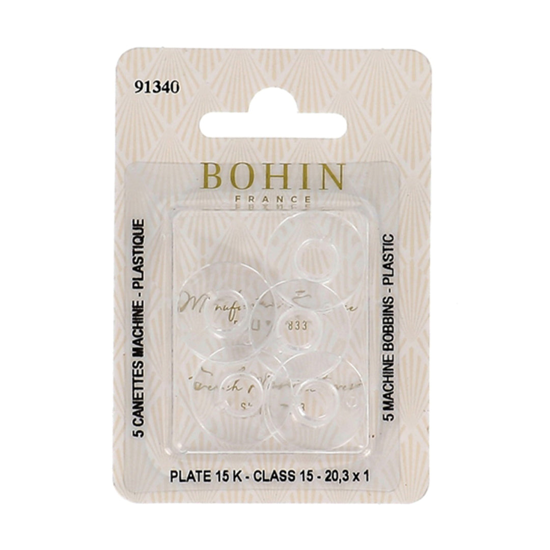 Bohin Bobbins, Class 15 - Pack of 5