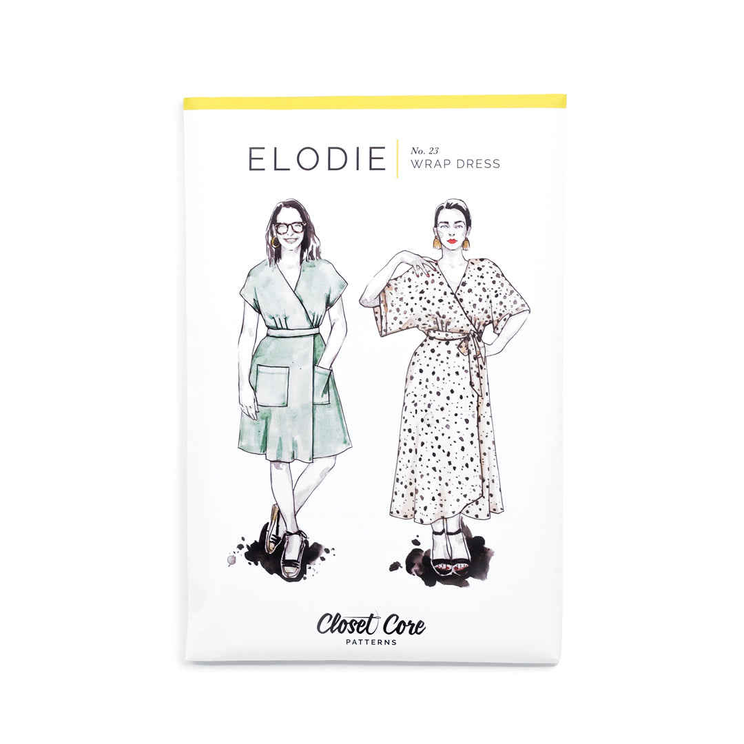 Elodie Wrap Dress - Closet Core