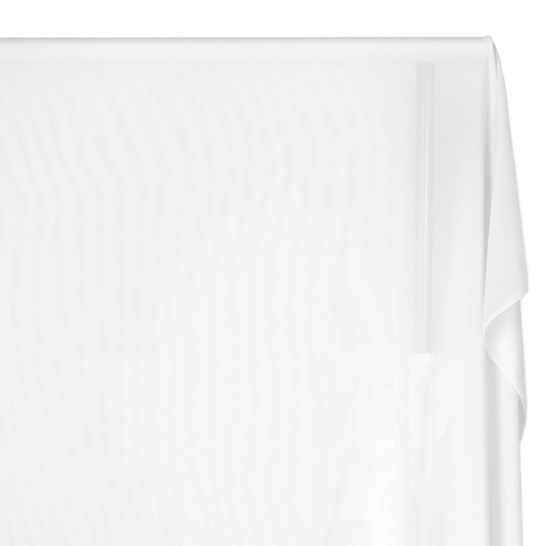 Firm Power Mesh Lining - White | Blackbird Fabrics