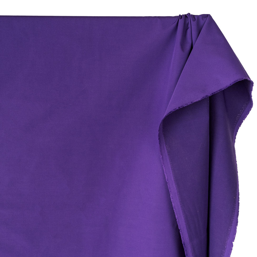 Deadstock Water Resistant Nylon Rain Shell - Purple