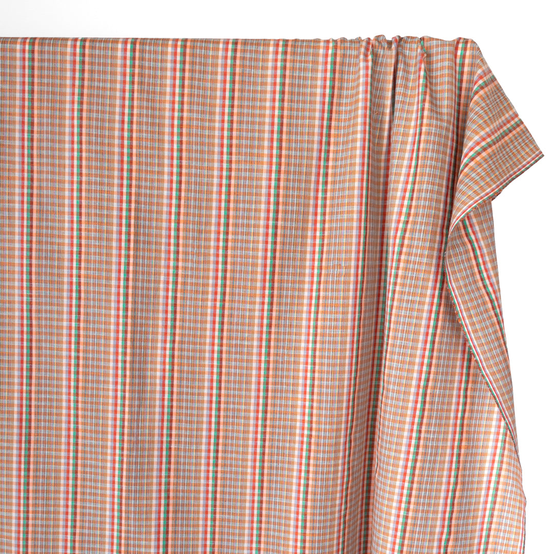 Hypercolour Mini Stripe Yarn Dyed Cotton - Neopolitan | Blackbird Fabrics