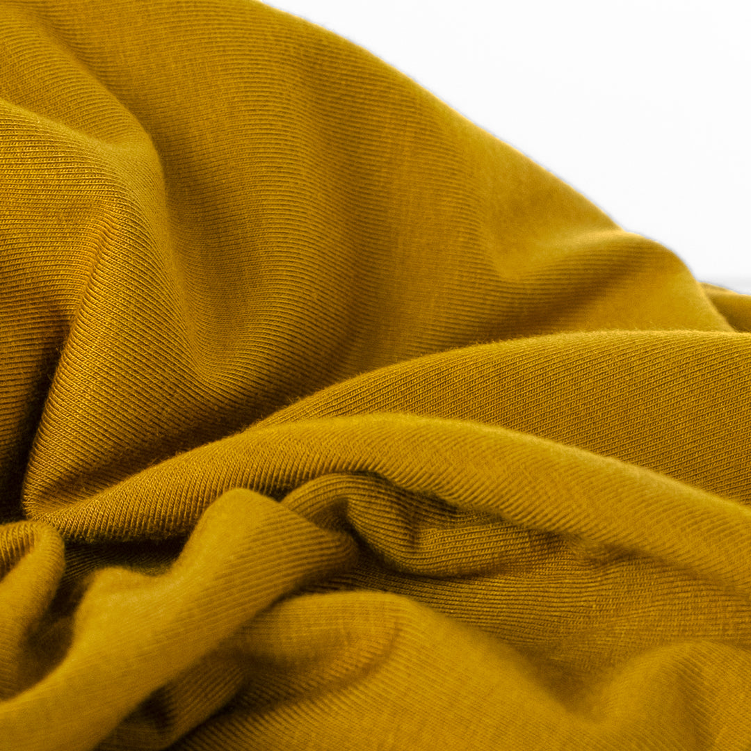 Bamboo Jersey Knit - Vintage Gold