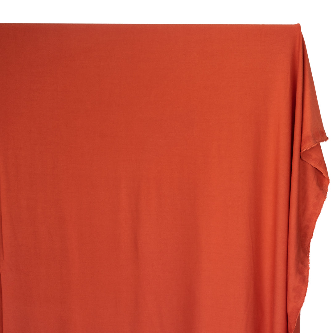 Bamboo Jersey Knit - Blood Orange | Blackbird Fabrics