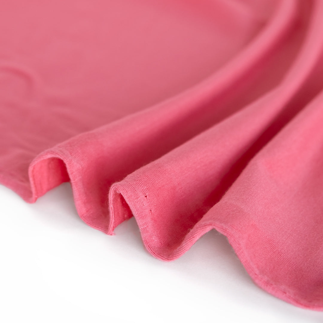 Bamboo Jersey Knit - Bubblegum | Blackbird Fabrics