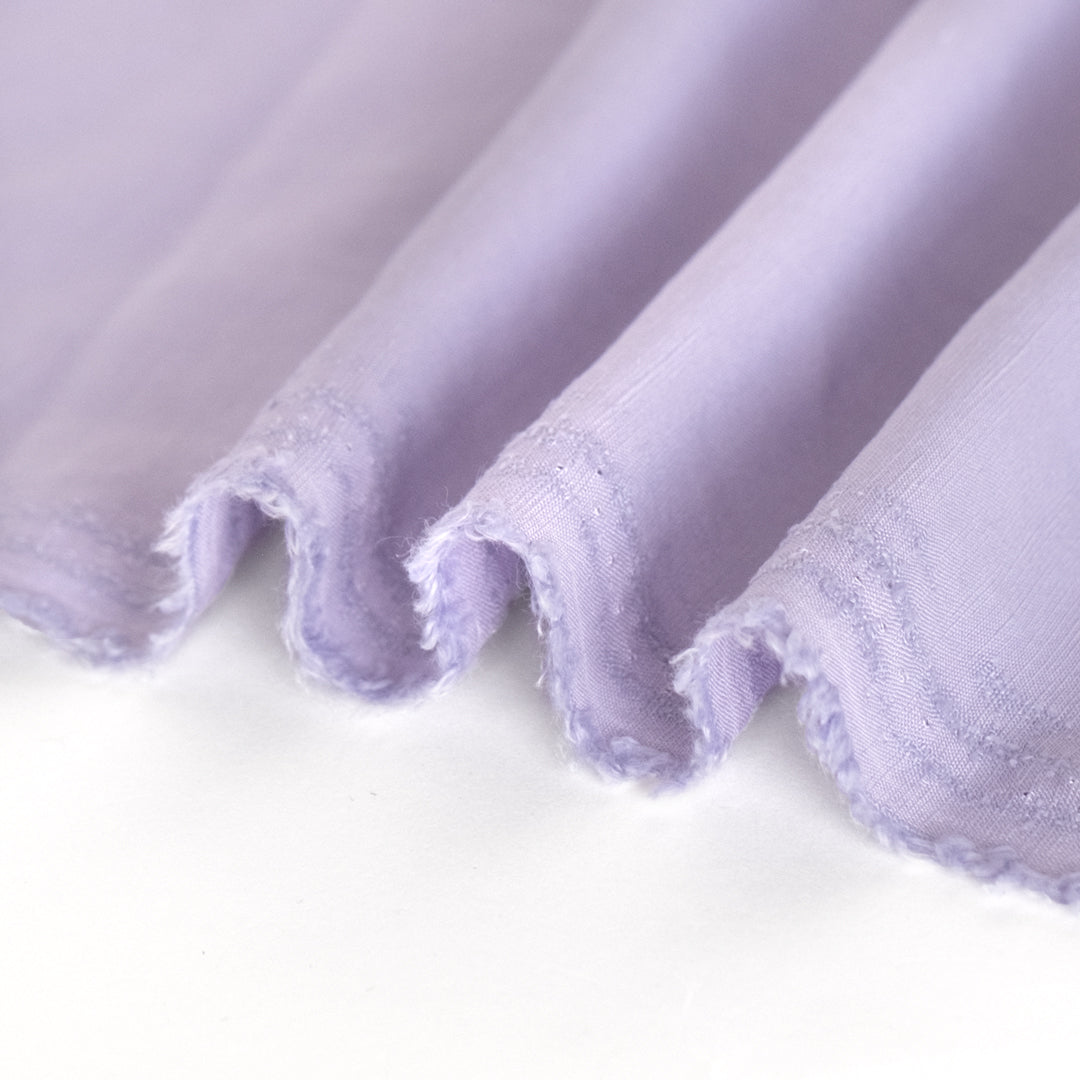 Viscose Linen Slub - Lilac | Blackbird Fabrics