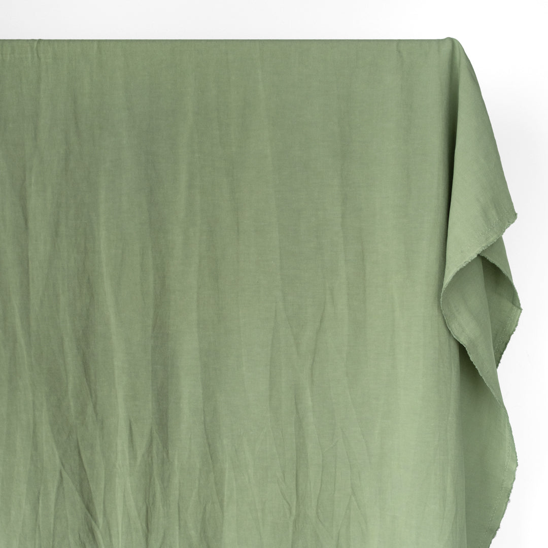 Viscose Linen Slub - Spring Green | Blackbird Fabrics