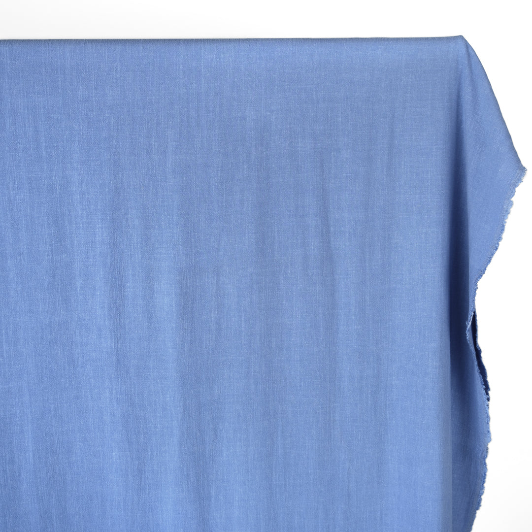 Viscose Linen Noil - Sky Blue | Blackbird Fabrics