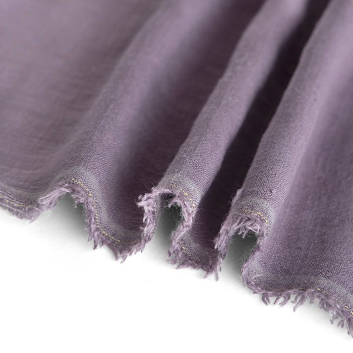 Viscose Linen Noil Wisteria Blackbird Fabrics