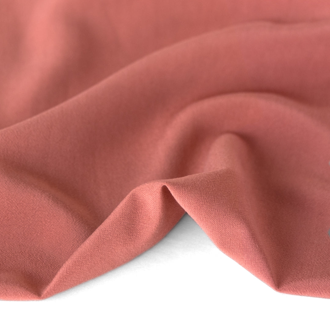 Viscose Crepe - Rosewood | Blackbird Fabrics