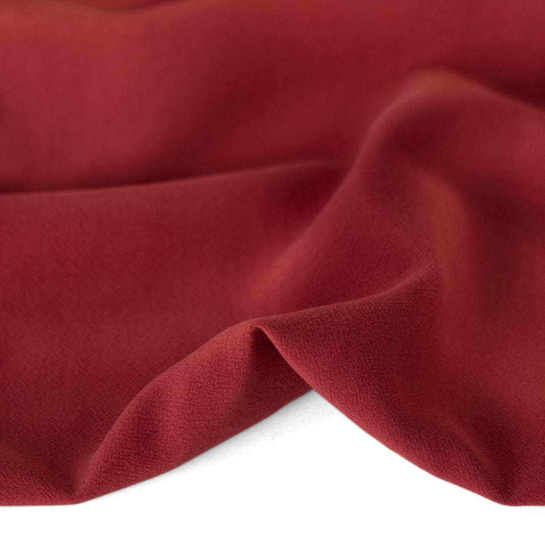 Viscose Crepe - Cranberry | Blackbird Fabrics