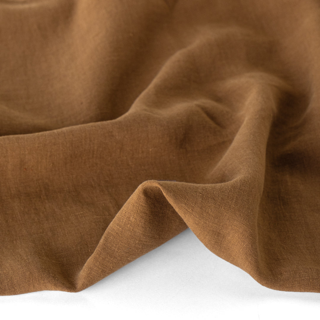 Washed Linen II - Acorn | Blackbird Fabrics