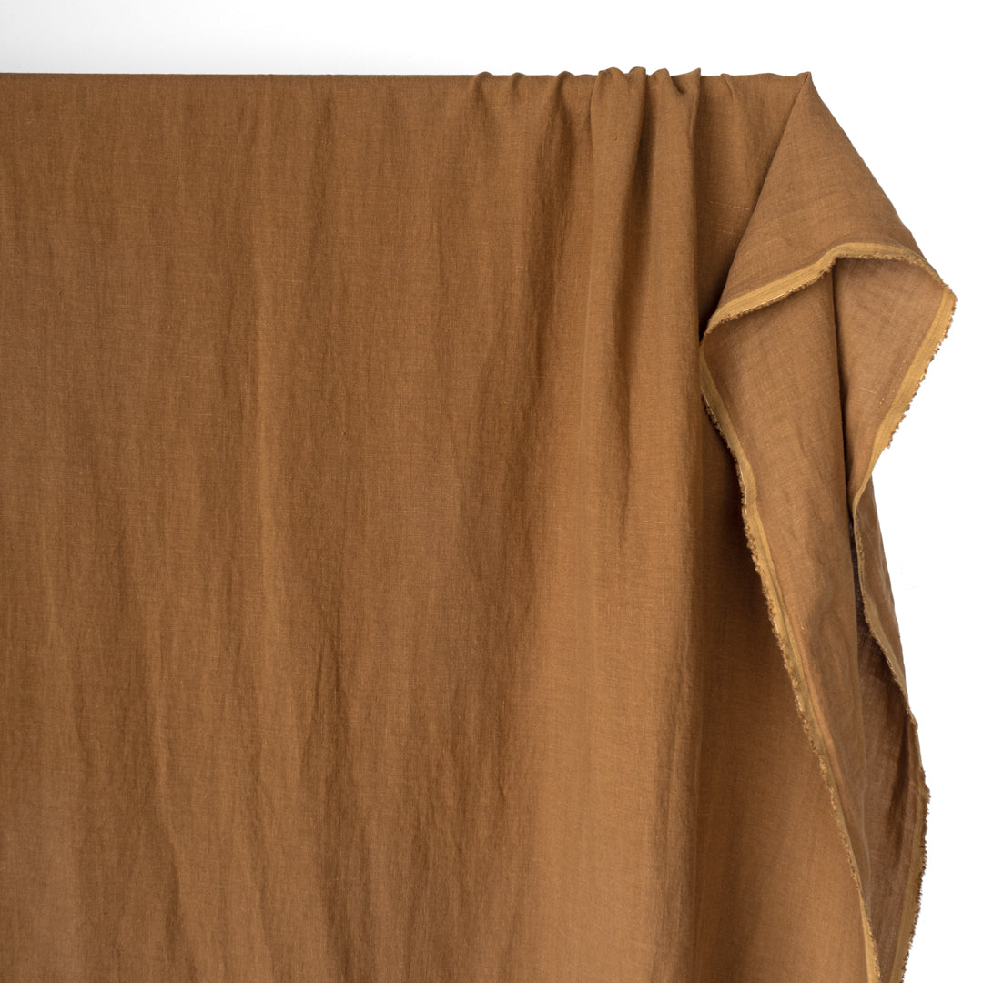 Washed Linen II - Acorn | Blackbird Fabrics