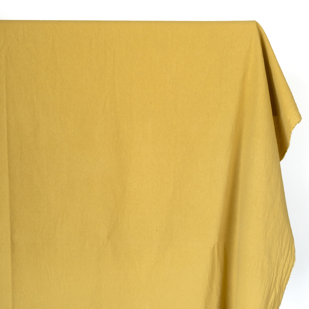 4oz Sandwashed Cotton - Chartreuse | Blackbird Fabrics