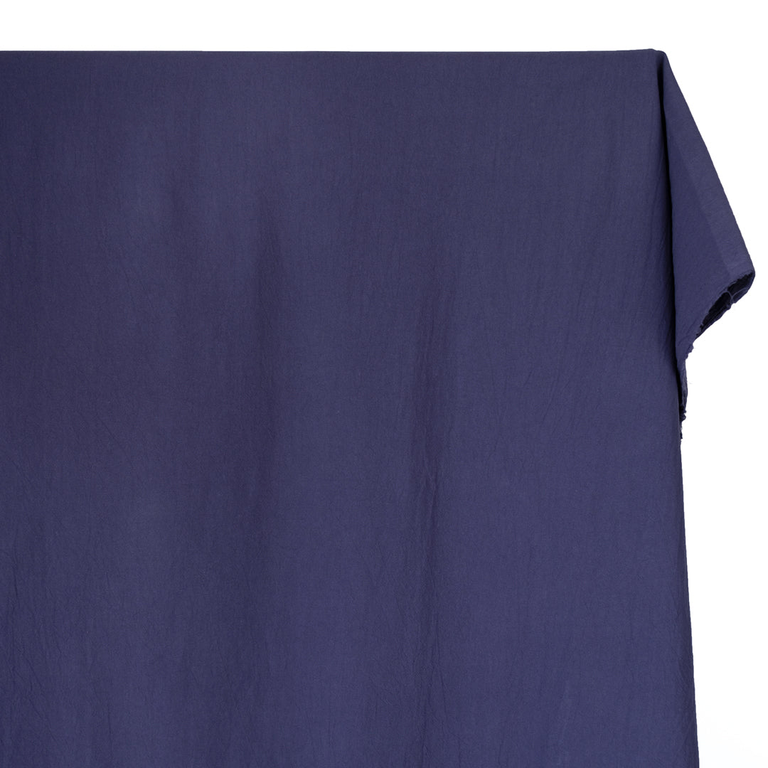 4oz Sandwashed Cotton - Blueberry | Blackbird Fabrics