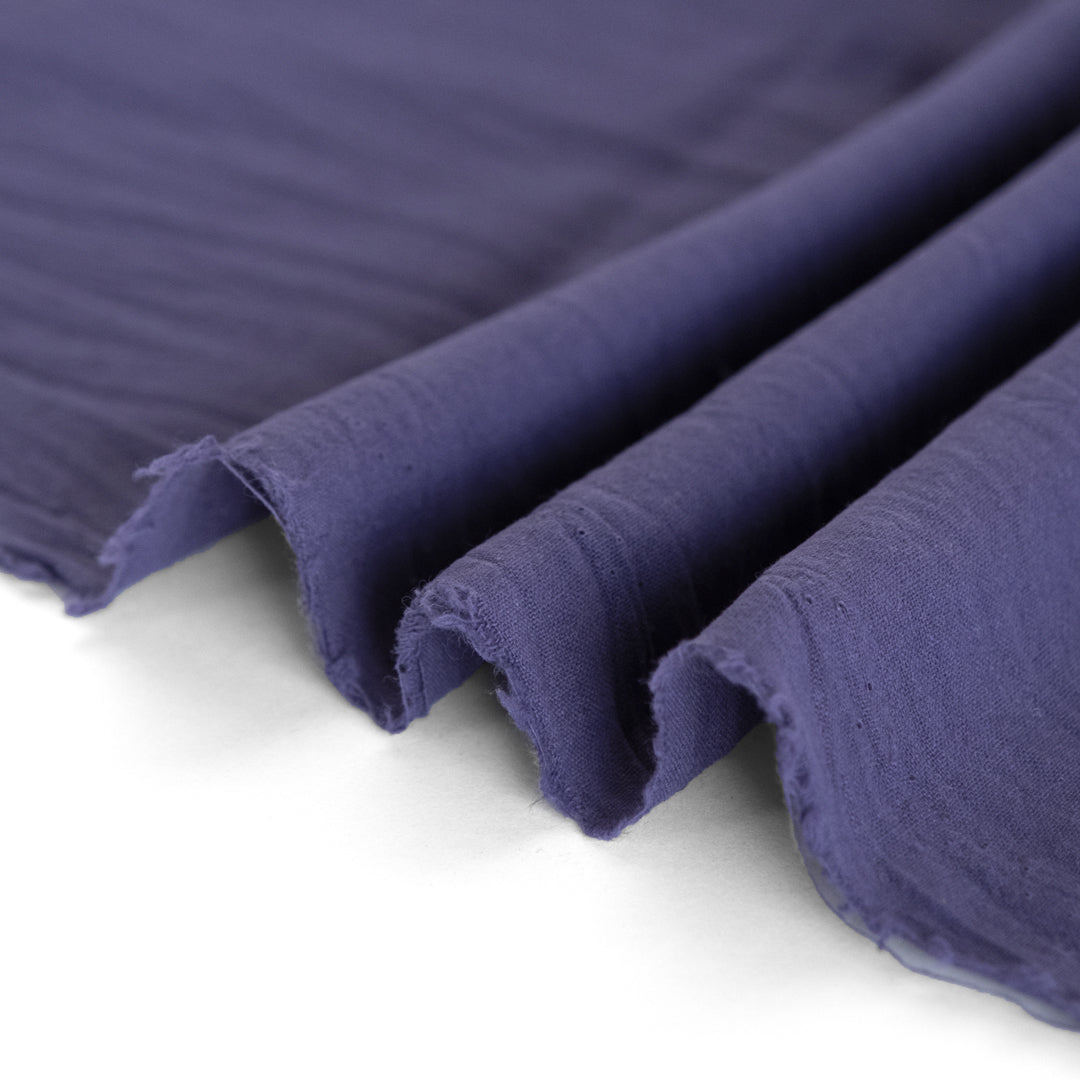 4oz Sandwashed Cotton - Blueberry | Blackbird Fabrics