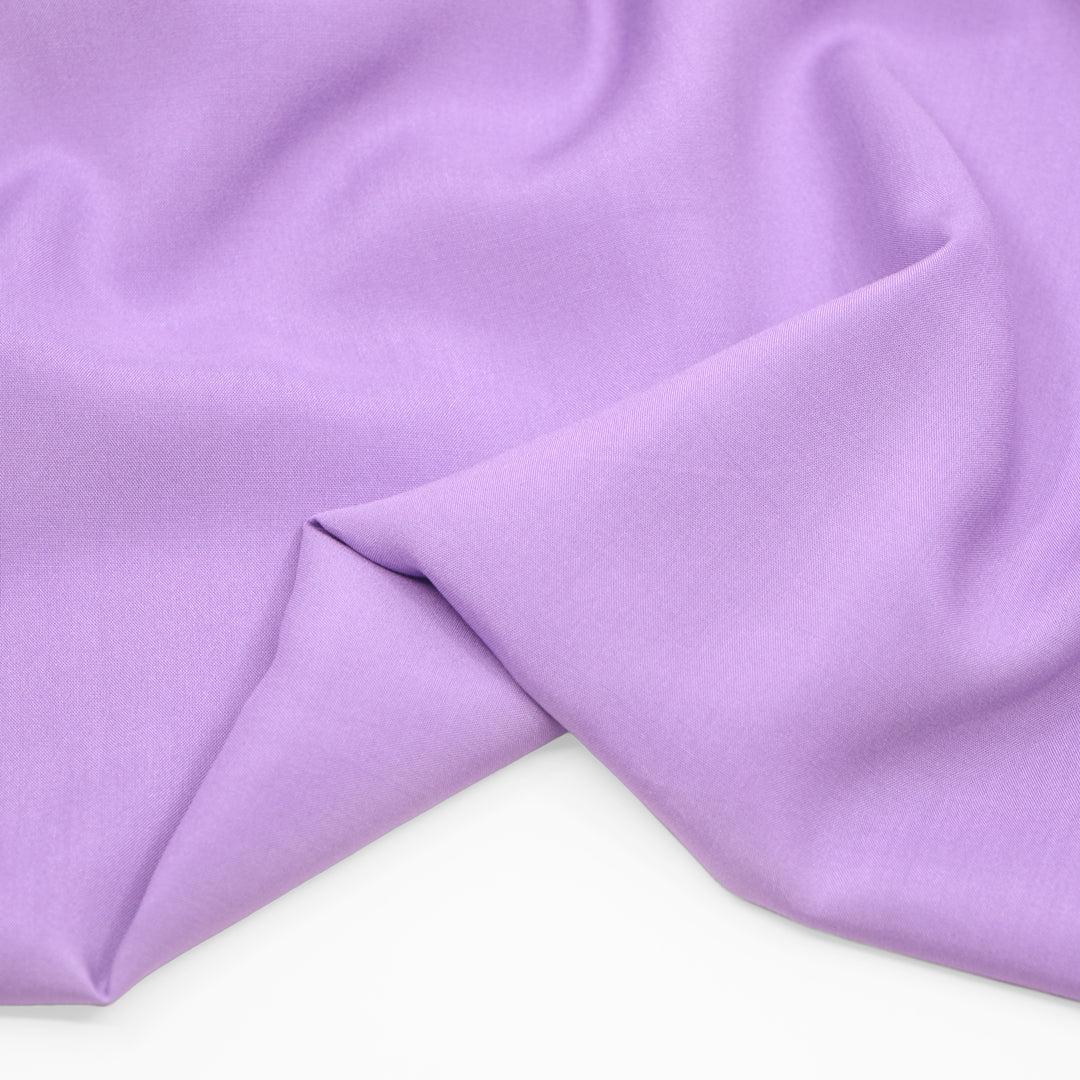 Viscose Poplin - Lavender | Blackbird Fabrics