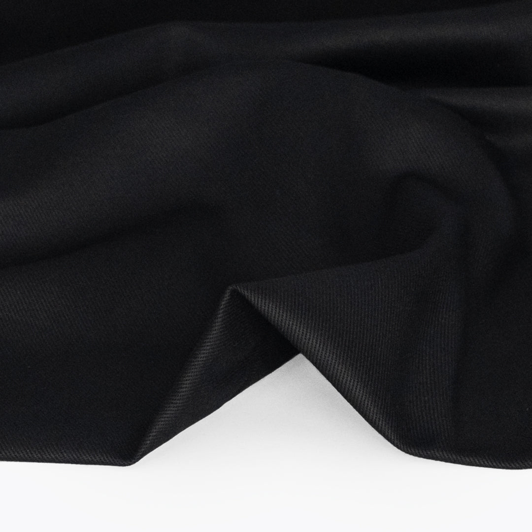 9.5oz Bull Denim - Black | Blackbird Fabrics