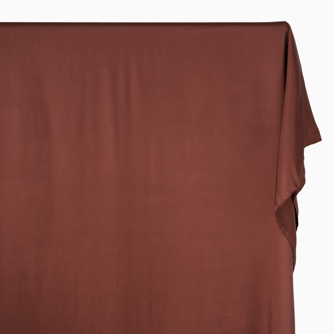 Midweight Lyocell Twill - Deep Rosewood