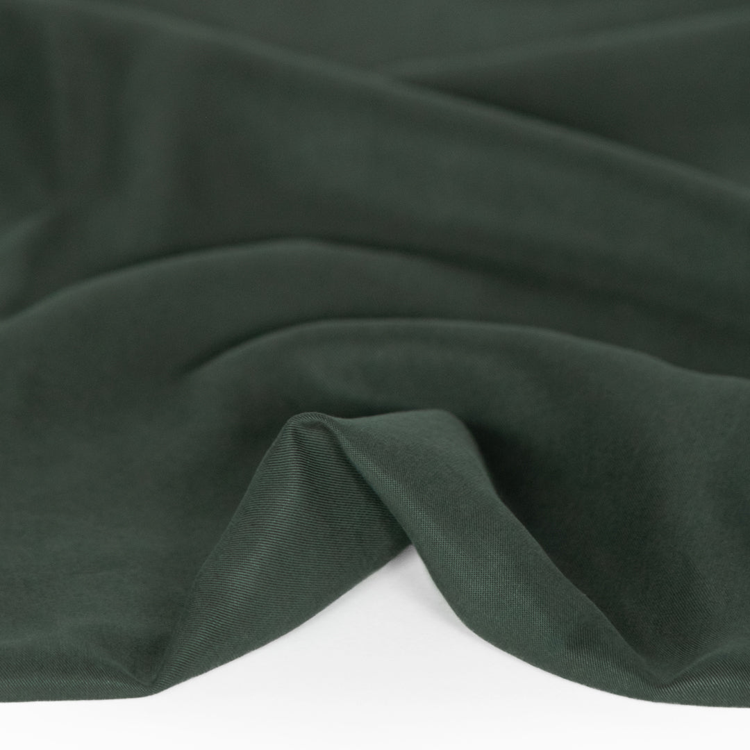 Lyocell Twill - Hunter Green | Blackbird Fabrics