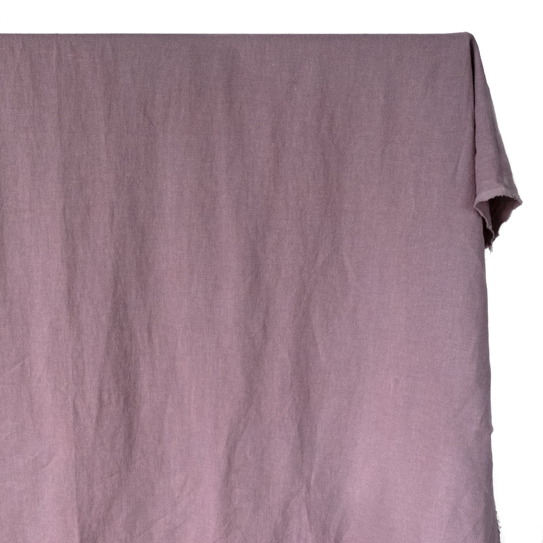 Washed Linen - Dusty Lilac | Blackbird Fabrics