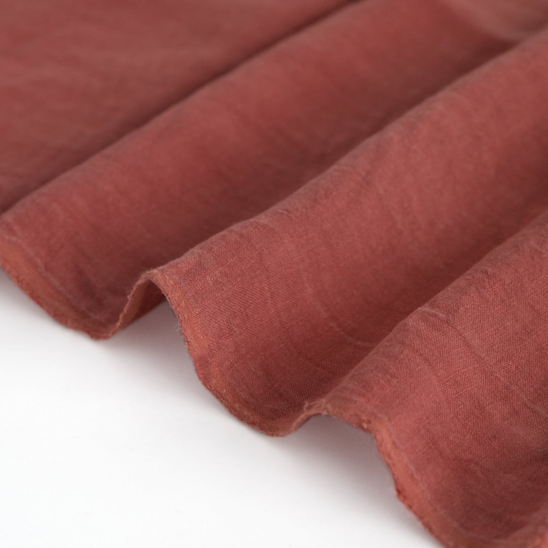 Washed Linen - Rosewood