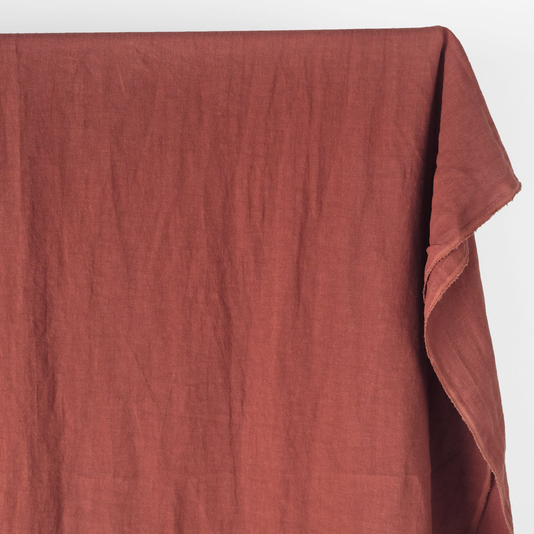 Washed Linen - Rosewood