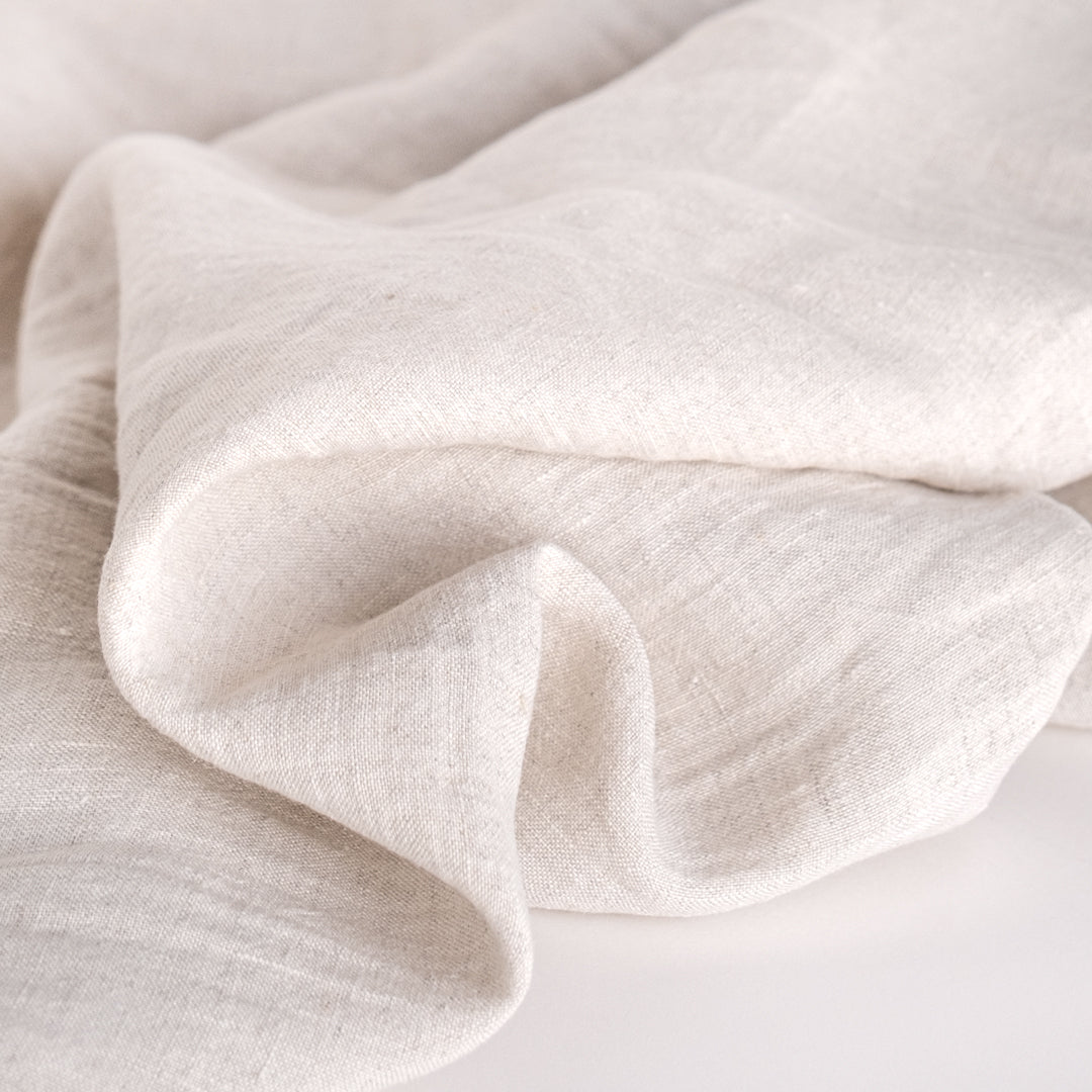 Washed Linen - Oatmeal | Blackbird Fabrics