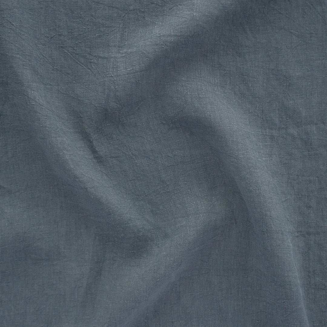 Washed Linen - Storm Blue | Blackbird Fabrics