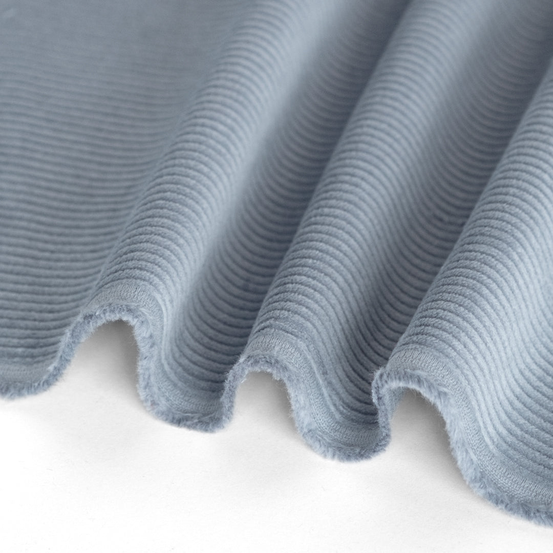 Stretch Cotton Corduroy - Powder Blue