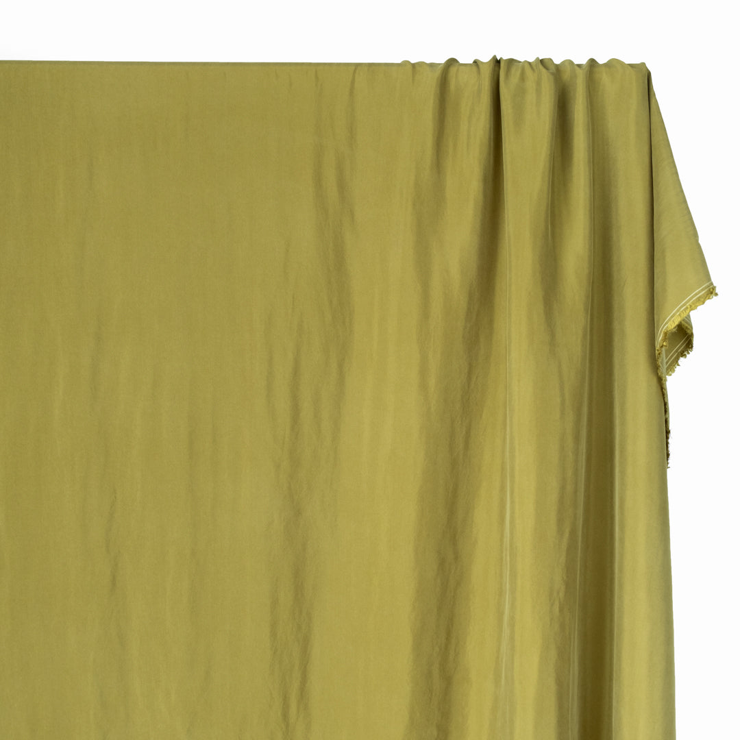 Sandwashed Cupro Blend - Spring Green | Blackbird Fabrics
