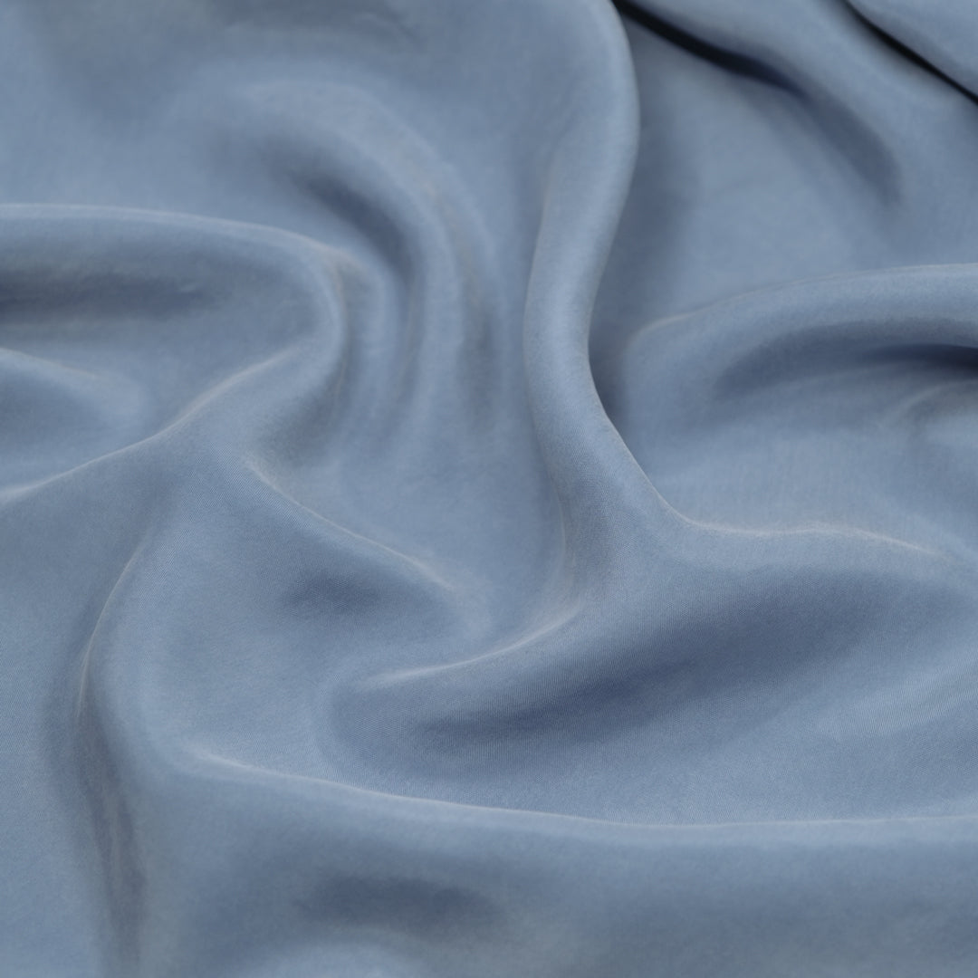 Sandwashed Cupro Blend - Bluestone | Blackbird Fabrics