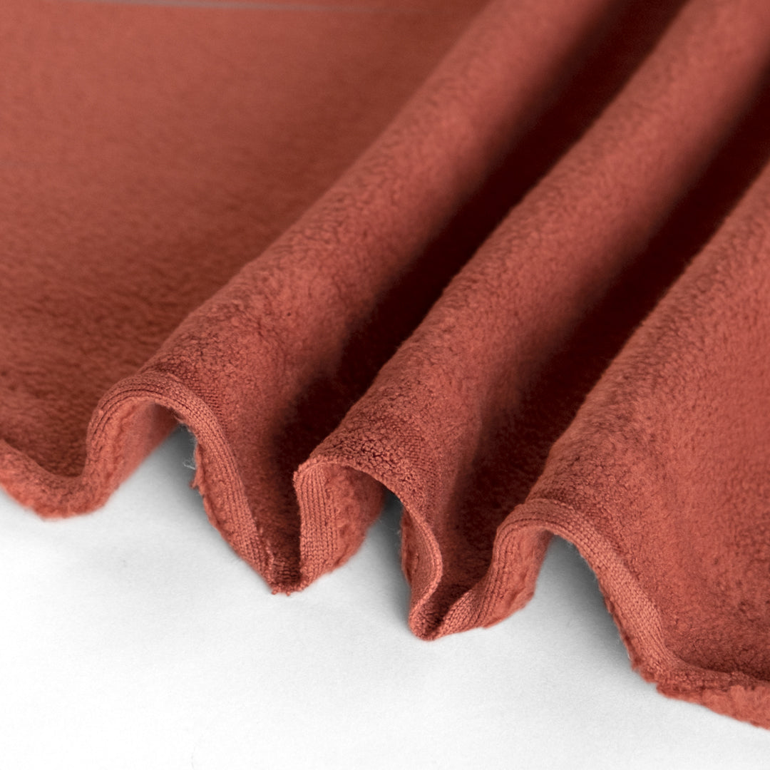 Polar Fleece - Warm Clay | Blackbird Fabrics