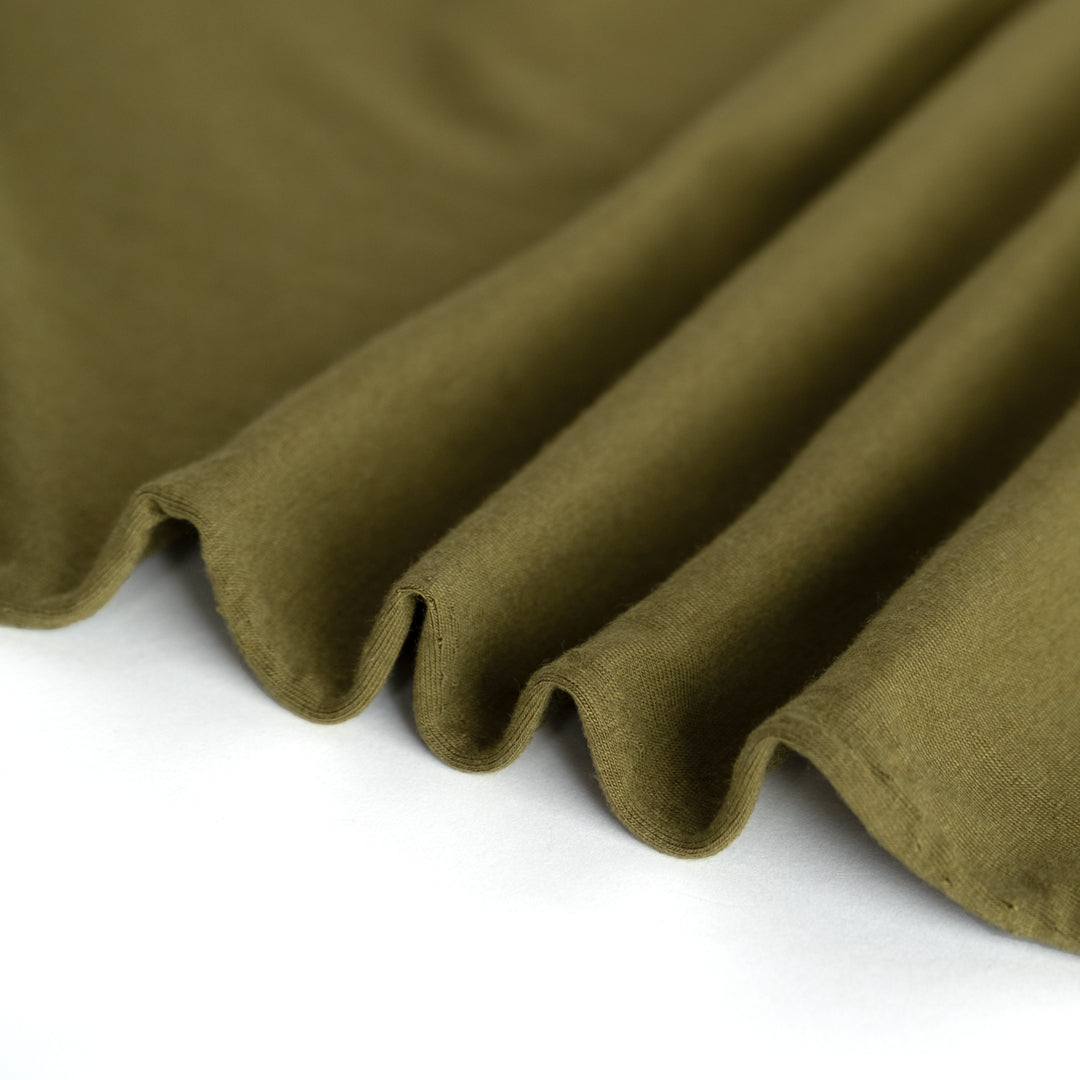 Cotton Modal Jersey Knit - Caper | Blackbird Fabrics